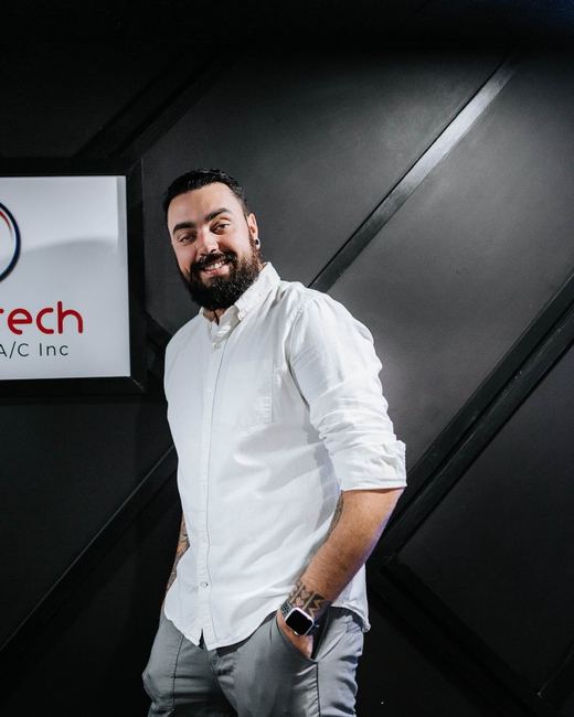 Bruno, co-founder of Hero Tech Heating & A/C in Marlborough, Massachusetts